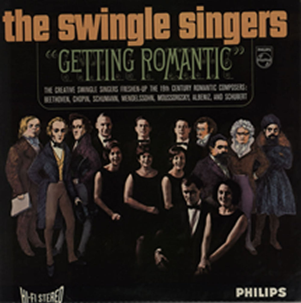 The Swingle Singers Getting Romantic UK vinyl LP album (LP record) SBL7679