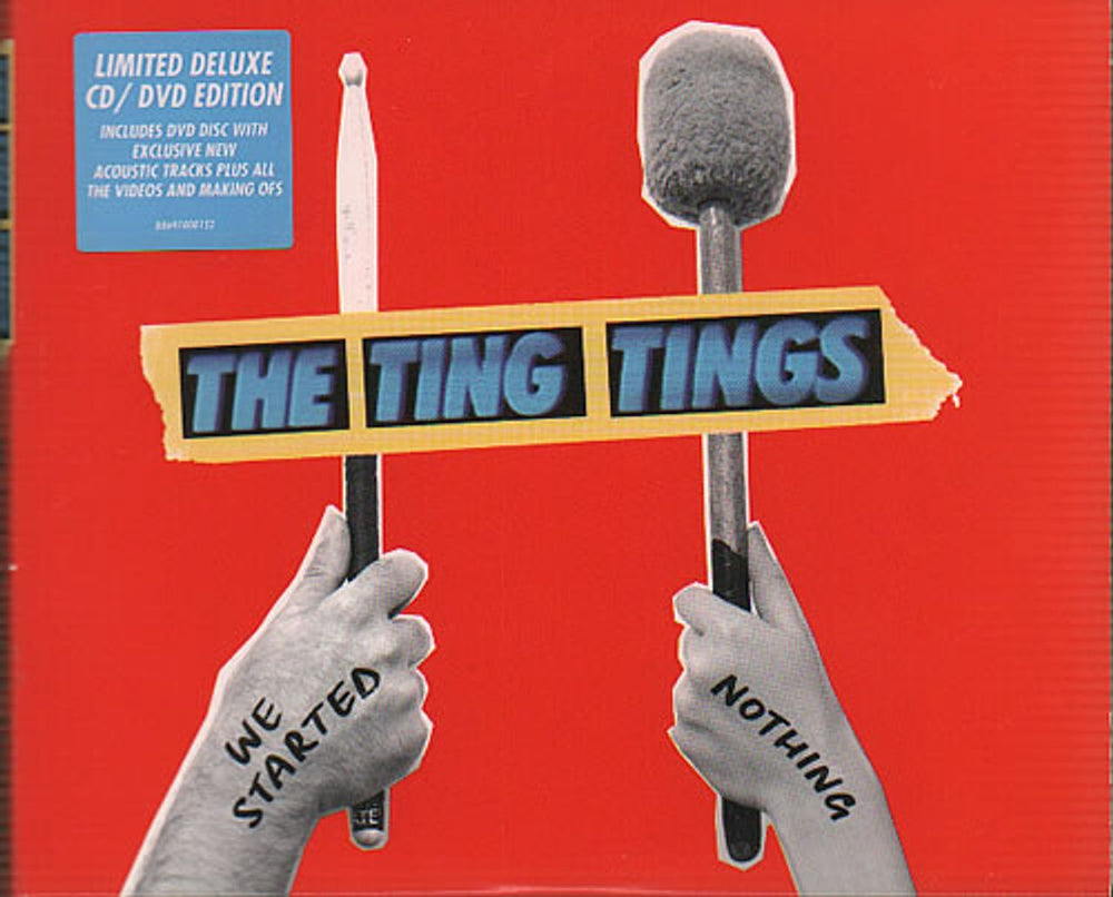 The Ting Tings We Started Nothing - Deluxe Edition UK 2-disc CD/DVD set 88697408152