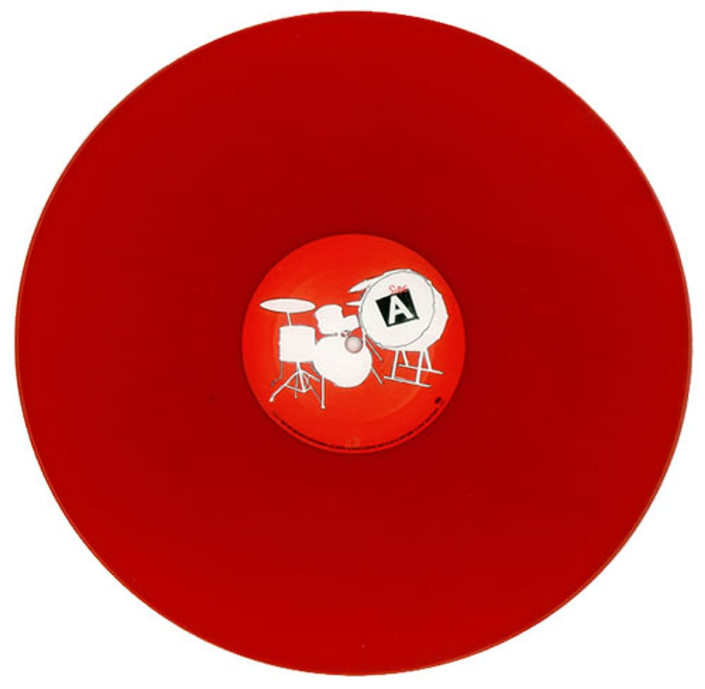 The Ting Tings We Started Nothing - Red Vinyl UK vinyl LP album (LP record) T2TLPWE434034