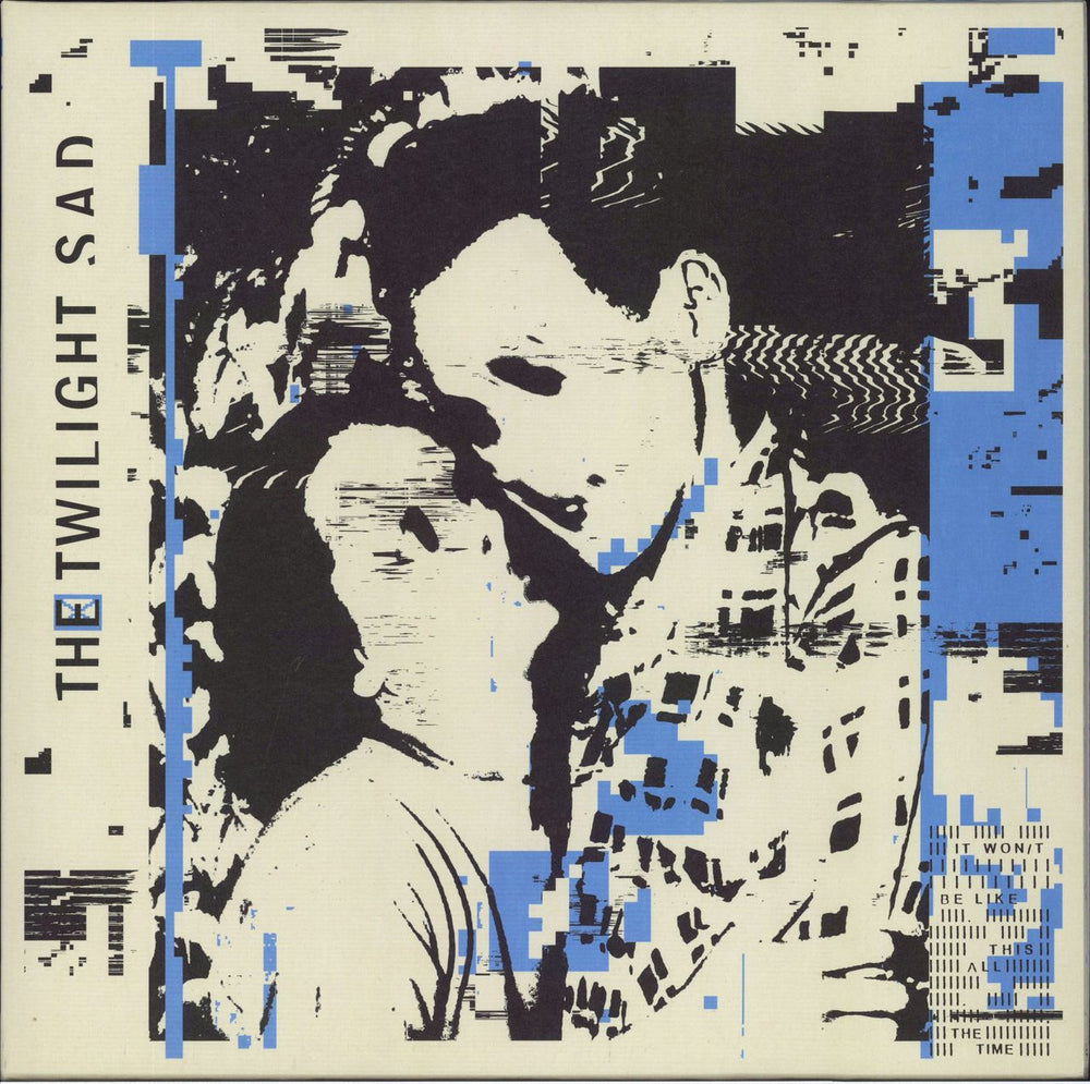 The Twilight Sad It Won/t Be Like This All The Time - Blue Vinyl UK 2-LP vinyl record set (Double LP Album) ROCKACT116LPX