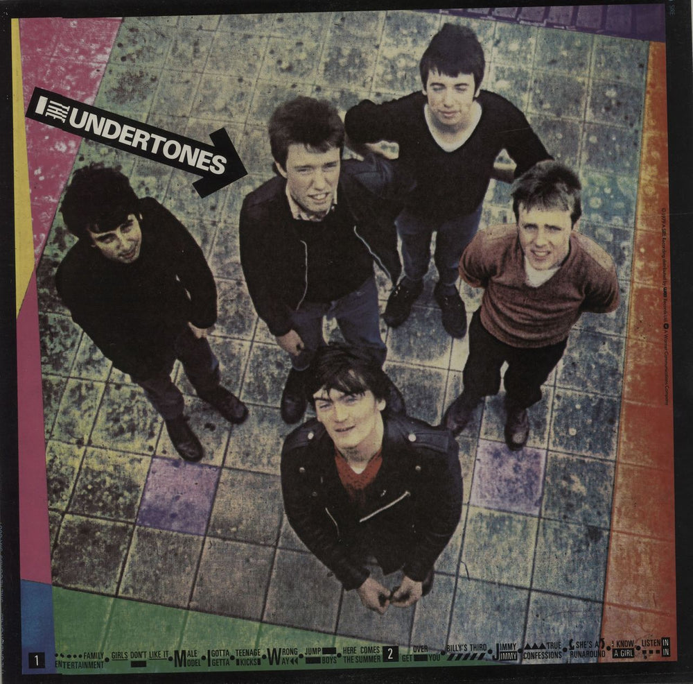 The Undertones The Undertones + Inner UK vinyl LP album (LP record) SRK6081