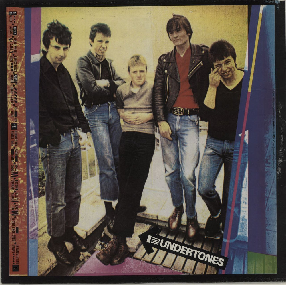 The Undertones The Undertones + Inner UK vinyl LP album (LP record) UDTLPTH290876