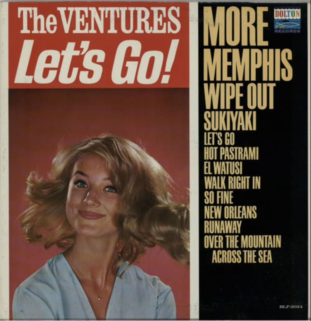 The Ventures Let's Go Canadian vinyl LP album (LP record) BLP-2024