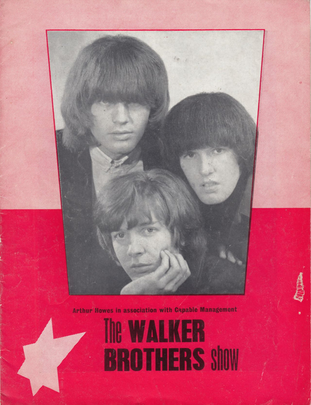 The Walker Brothers 1966 Tour Programme - VG UK tour programme TOUR PROGRAMME