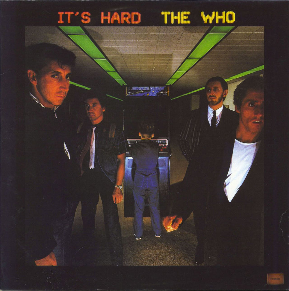 The Who It's Hard - EX UK vinyl LP album (LP record) 3715713