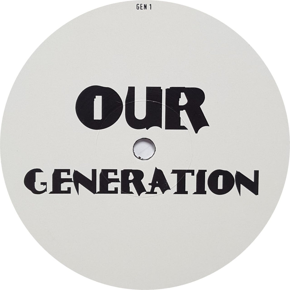 The Who Our Generation UK Promo 12" vinyl single (12 inch record / Maxi-single) GEN1