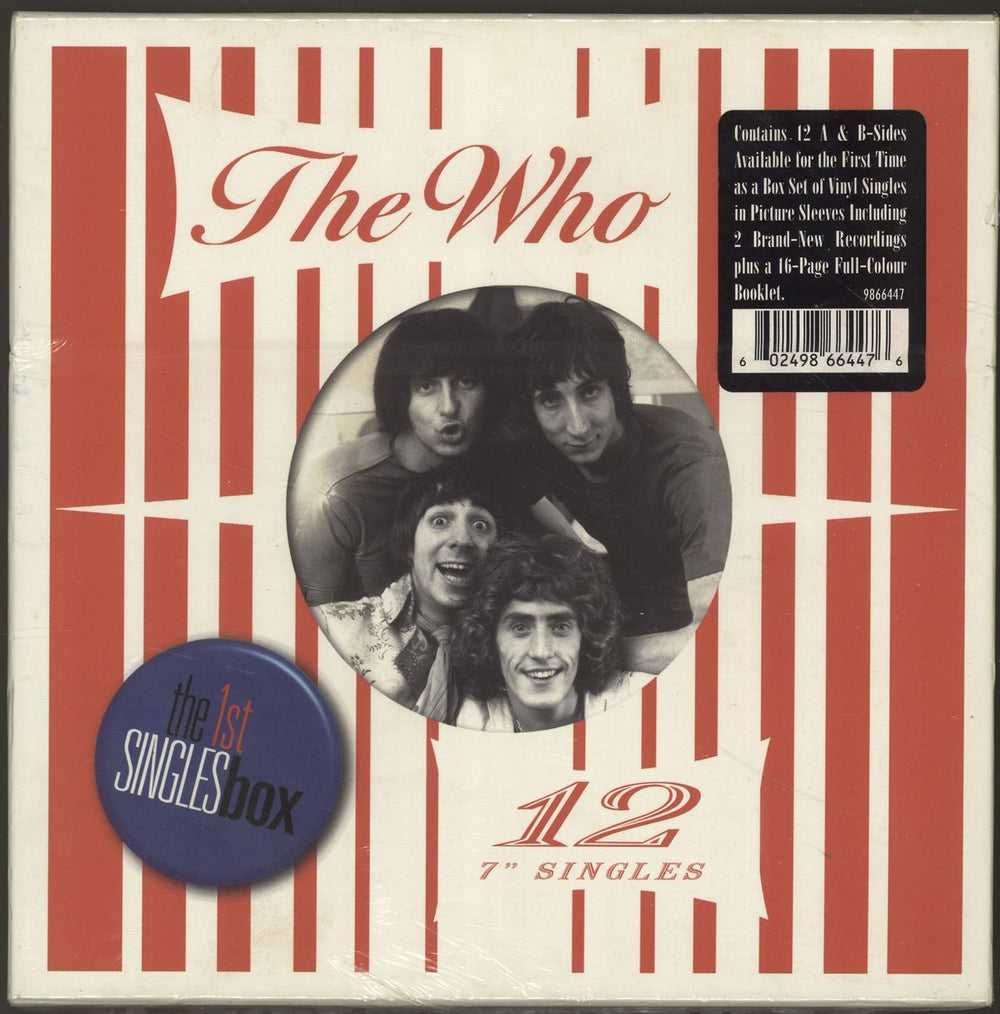 The Who The 1st Singles Box - Sealed UK 7" single box set 9866447