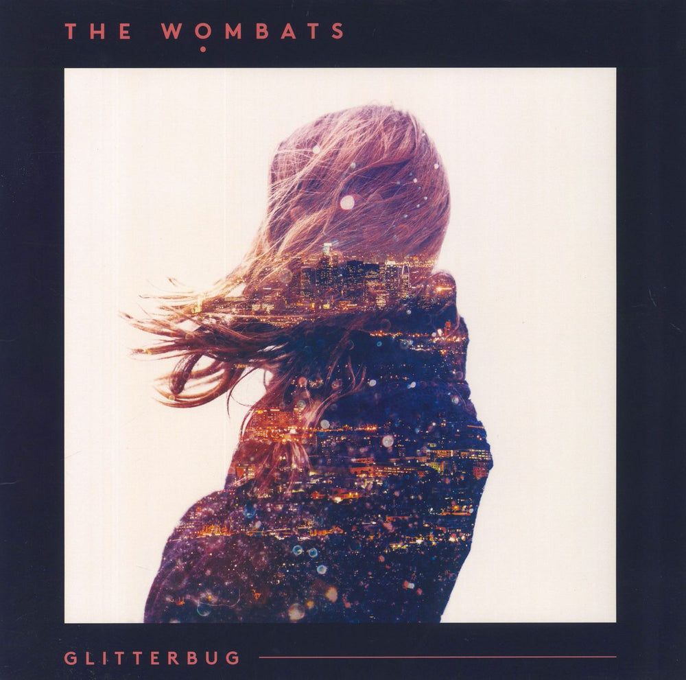 The Wombats Glitterbug - Smoky Maroon - EX US vinyl LP album (LP record) BRA1-4301