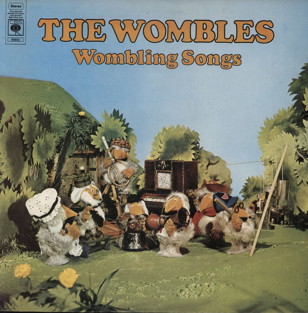 The Wombles Wombling Songs UK vinyl LP album (LP record) 65803