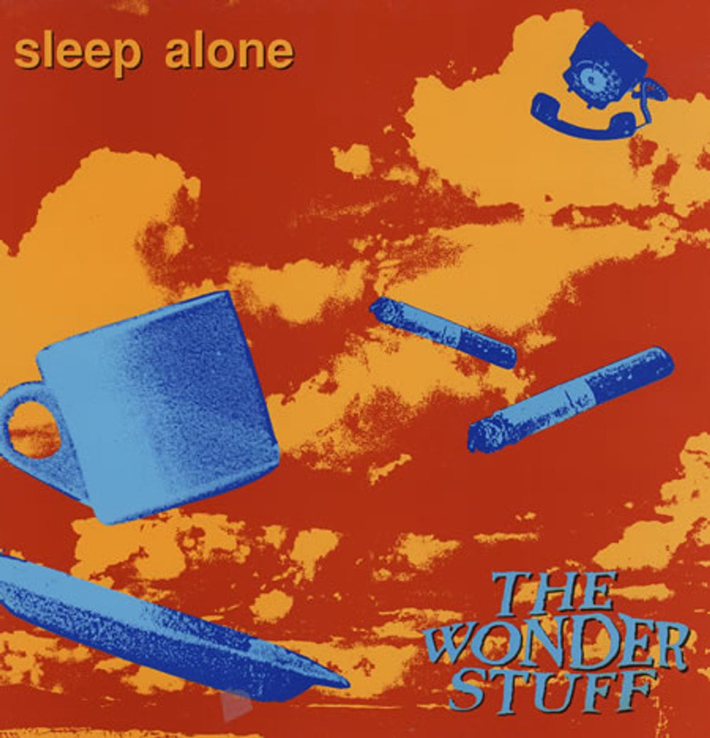 The Wonder Stuff Sleep Alone UK 12" vinyl single (12 inch record / Maxi-single) GONEX13
