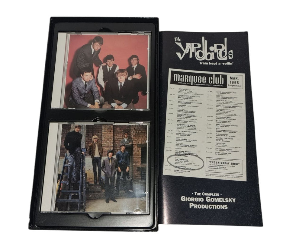 The Yardbirds Train Kept A-Rollin' (The Complete Giorgio Gomelsky Productions) UK CD Album Box Set YDBDXTR791318