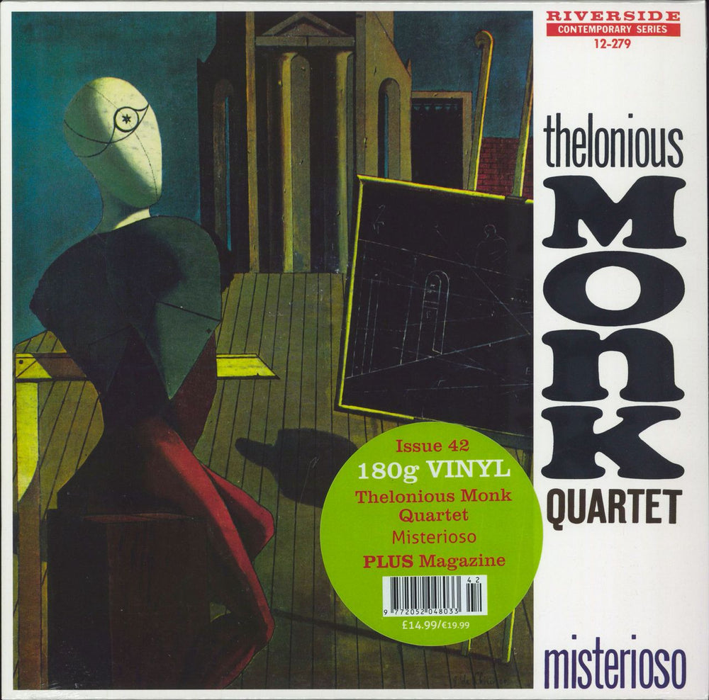 Thelonious Monk Misterioso - 180gm Vinyl - Sealed + Booklet UK vinyl LP album (LP record) 12-279