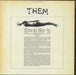 Them Them - VG/EX US vinyl LP album (LP record)