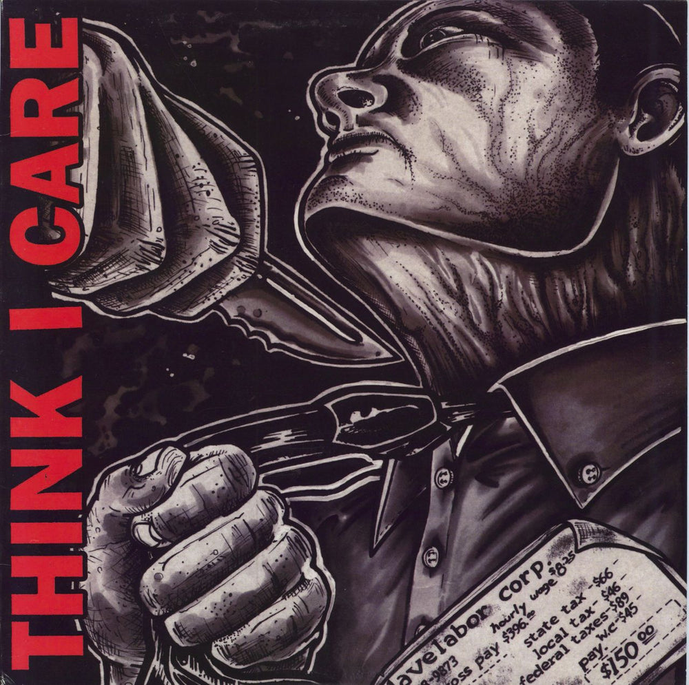 Think I Care Think I Care US vinyl LP album (LP record) DXA026