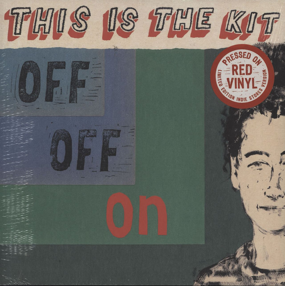 This Is The Kit Off Off On - Red Vinyl - Sealed UK vinyl LP album (LP record) RT0148LPE