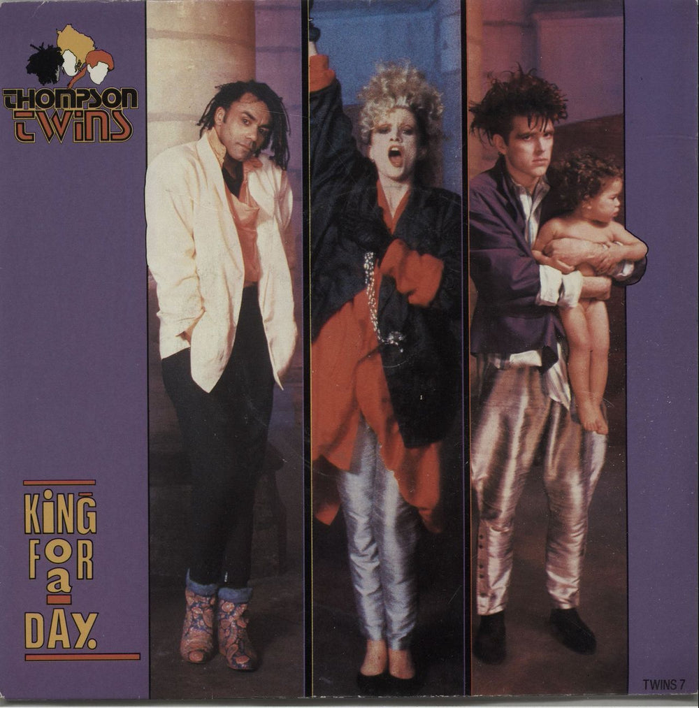 Thompson Twins King For A Day UK 7" vinyl single (7 inch record / 45) TWINS7