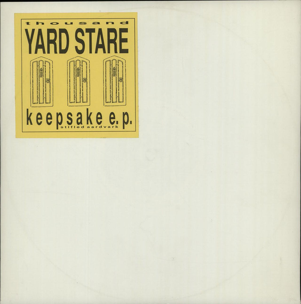 Thousand Yard Stare Keepsake EP - Yellow Vinyl UK 10" vinyl single (10 inch record) AARD004