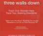 Three Walls Down Wooden Nails UK Promo CD single (CD5 / 5") RUK001