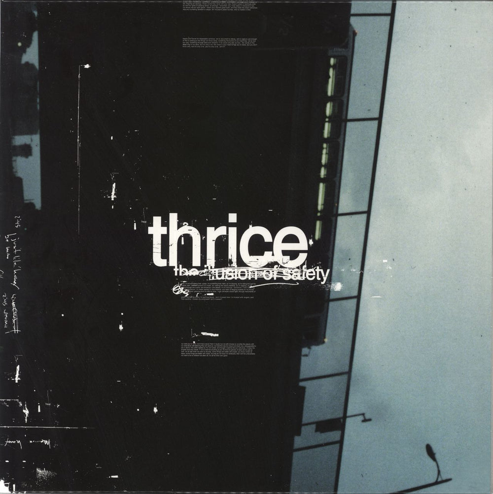 Thrice Illusion of Safety US vinyl LP album (LP record) SC021-1