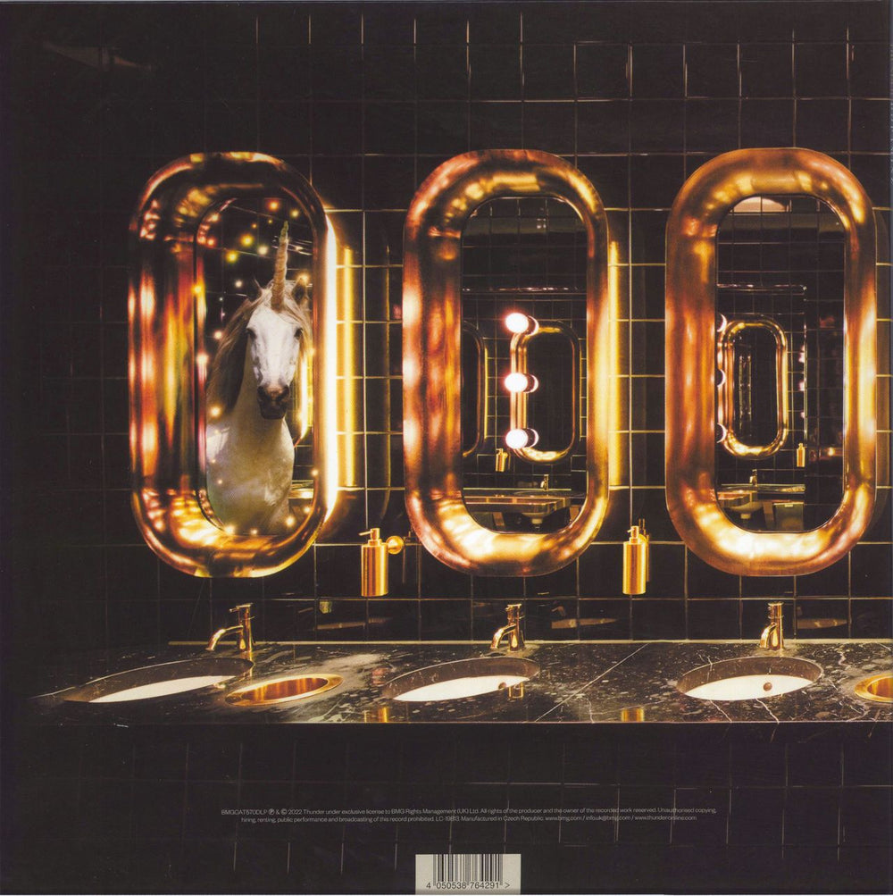 Thunder Dopamine - White & Brown Vinyl UK 2-LP vinyl record set (Double LP Album) 4050538764291