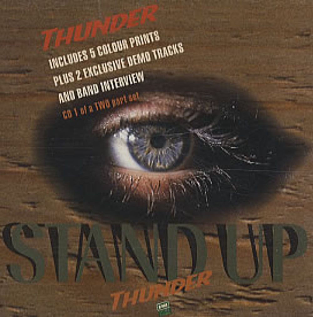Thunder Stand Up UK 2-CD single set (Double CD single) CDEM/S365