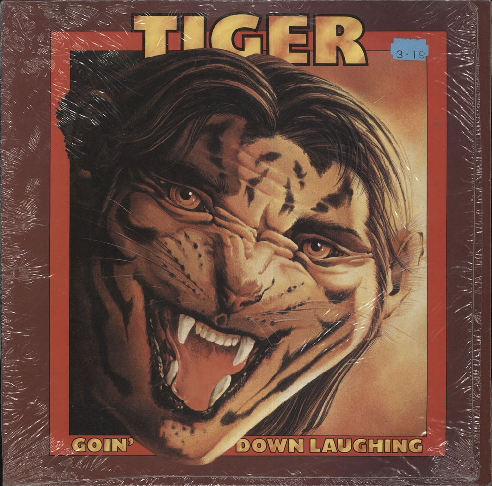 Tiger (70s) Goin' Down Laughing UK vinyl LP album (LP record) EMC3153