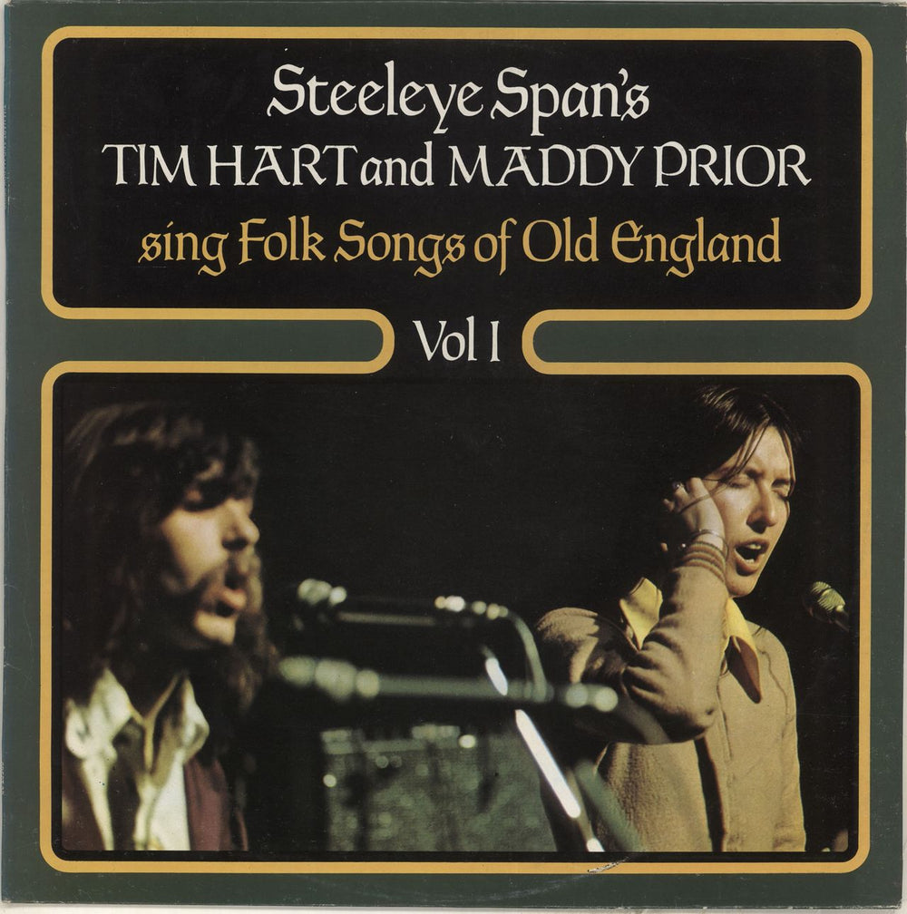 Tim Hart & Maddy Prior Folk Songs Of Olde England Volume I UK vinyl LP album (LP record) CREST23