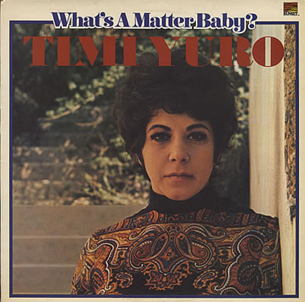 Timi Yuro What's A Matter Baby? UK vinyl LP album (LP record) SLS50399