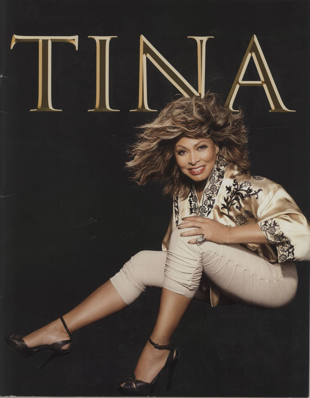 Tina Turner 50th Anniversary Tour Europe + Ticket Stub UK tour programme TOUR PROGRAMME