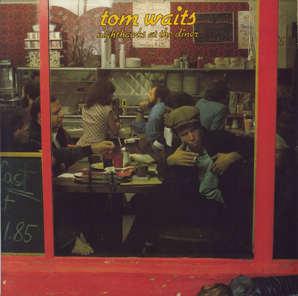 Tom Waits Nighthawks At The Diner - White label + Promo Stamped US Promo 2-LP vinyl record set (Double LP Album) 7E-2008