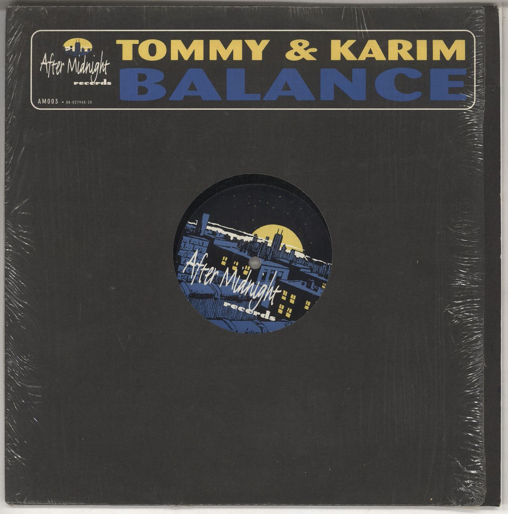 Tommy & Karim Balance UK 12" vinyl single (12 inch record / Maxi-single) AM003