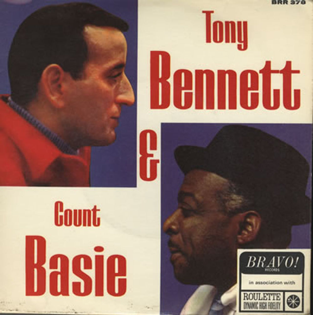 Tony Bennett & Count Basie Tony Bennett & Count Basie EP UK 7" vinyl single (7 inch record / 45) BRR378