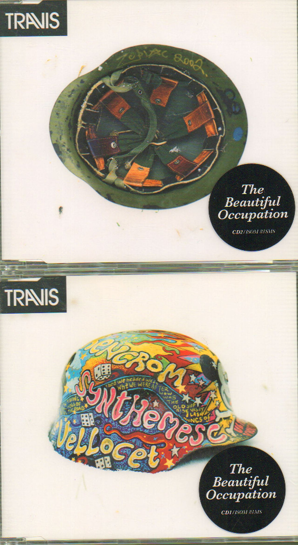 Travis (90s) The Beautiful Occupation UK 2-CD single set (Double CD single) ISOM81MS/SMS