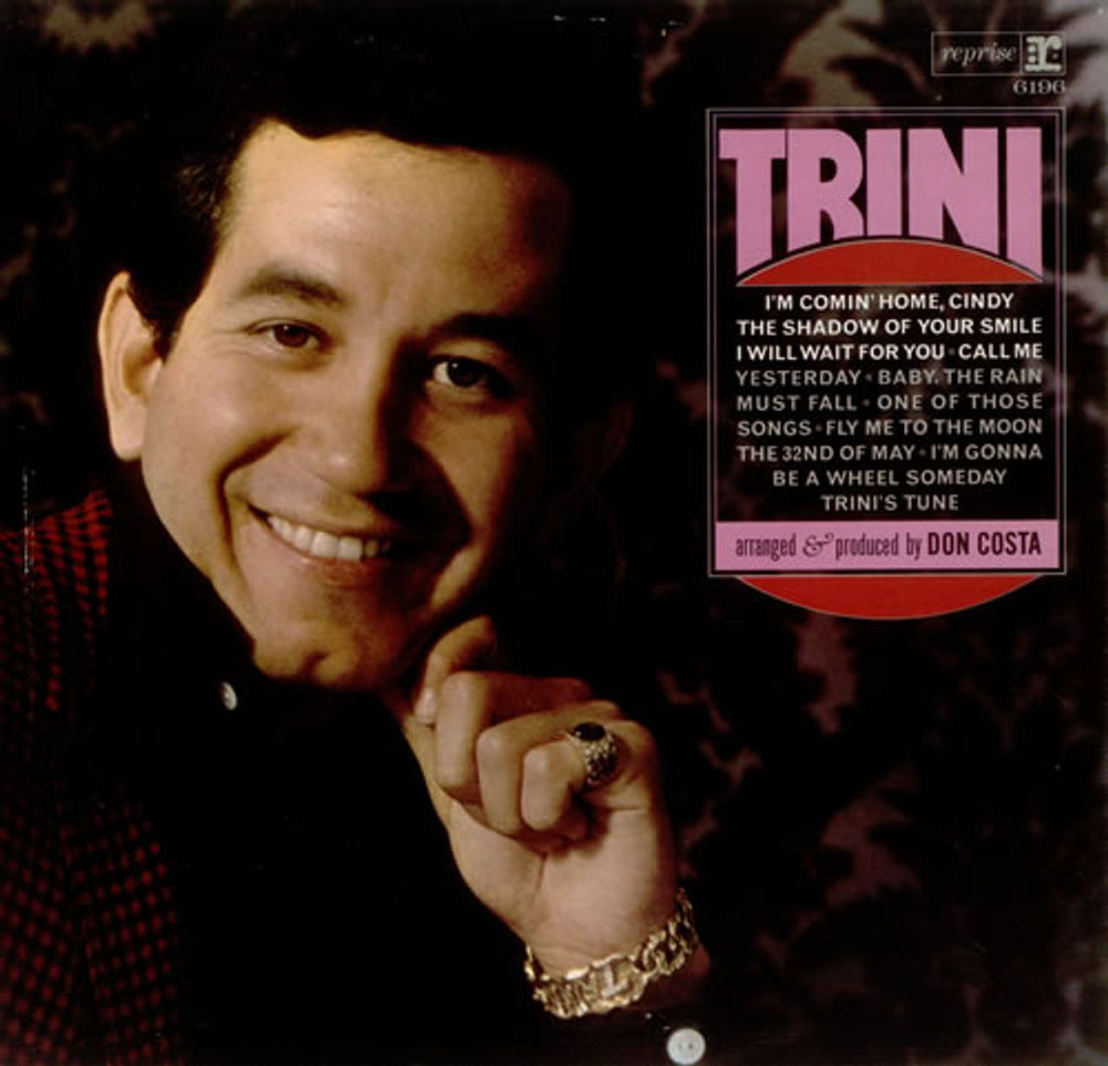 Trini Lopez Trini UK vinyl LP album (LP record) R-6196