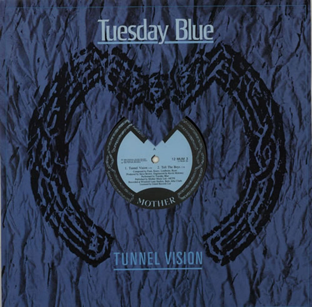 Tuesday Blue Tunnel Vision UK 12" vinyl single (12 inch record / Maxi-single) 12MUM3