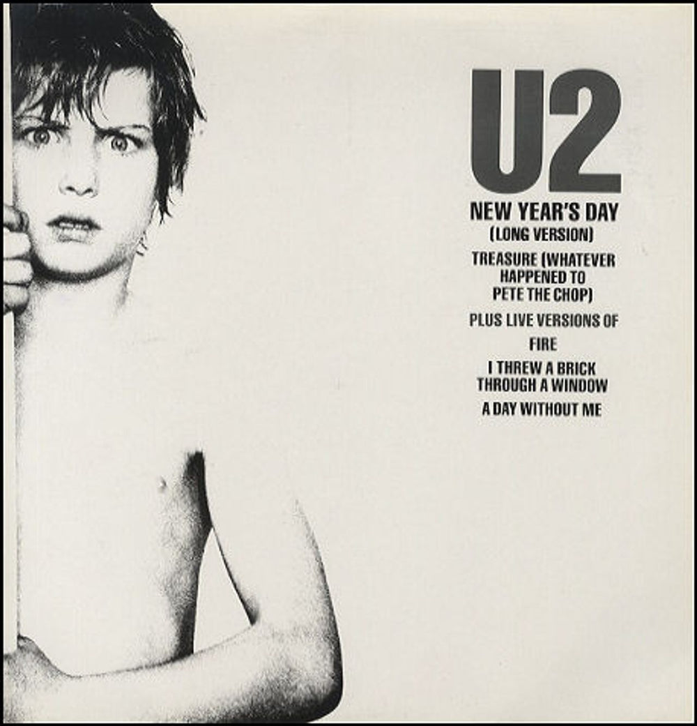 U2 New Year's Day German 12" vinyl single (12 inch record / Maxi-single) 600.741