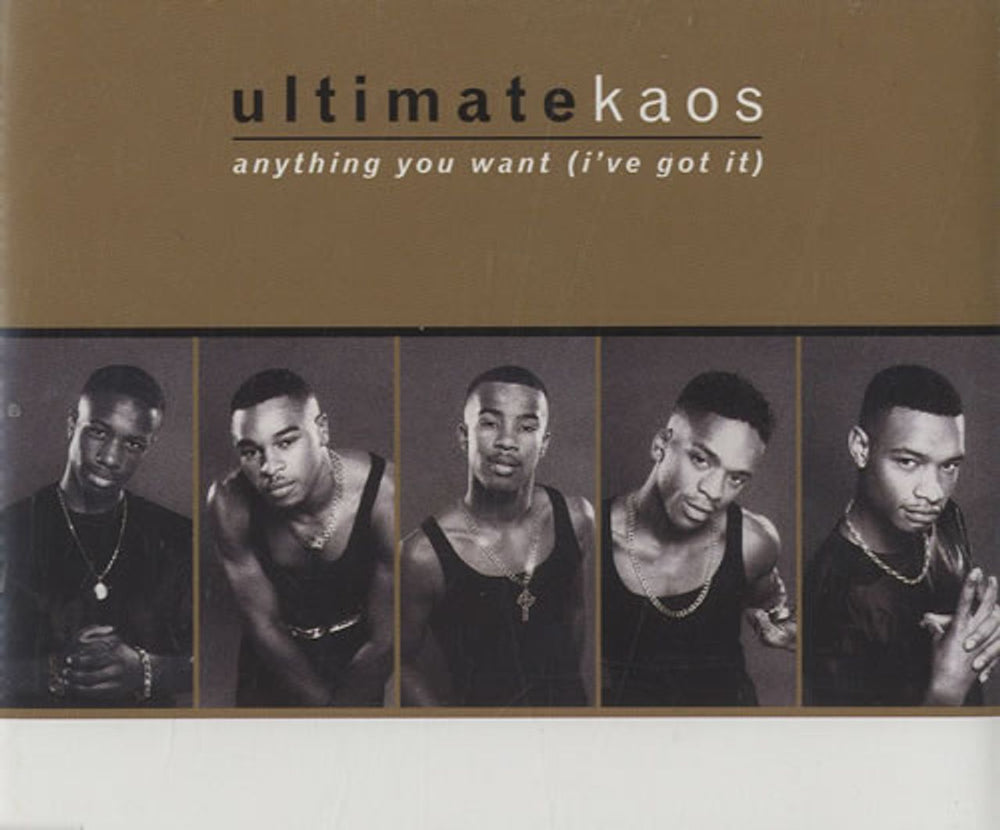 Ultimate Kaos Anything You Want (I've Got It) UK Promo CD single (CD5 / 5") MERCJ510