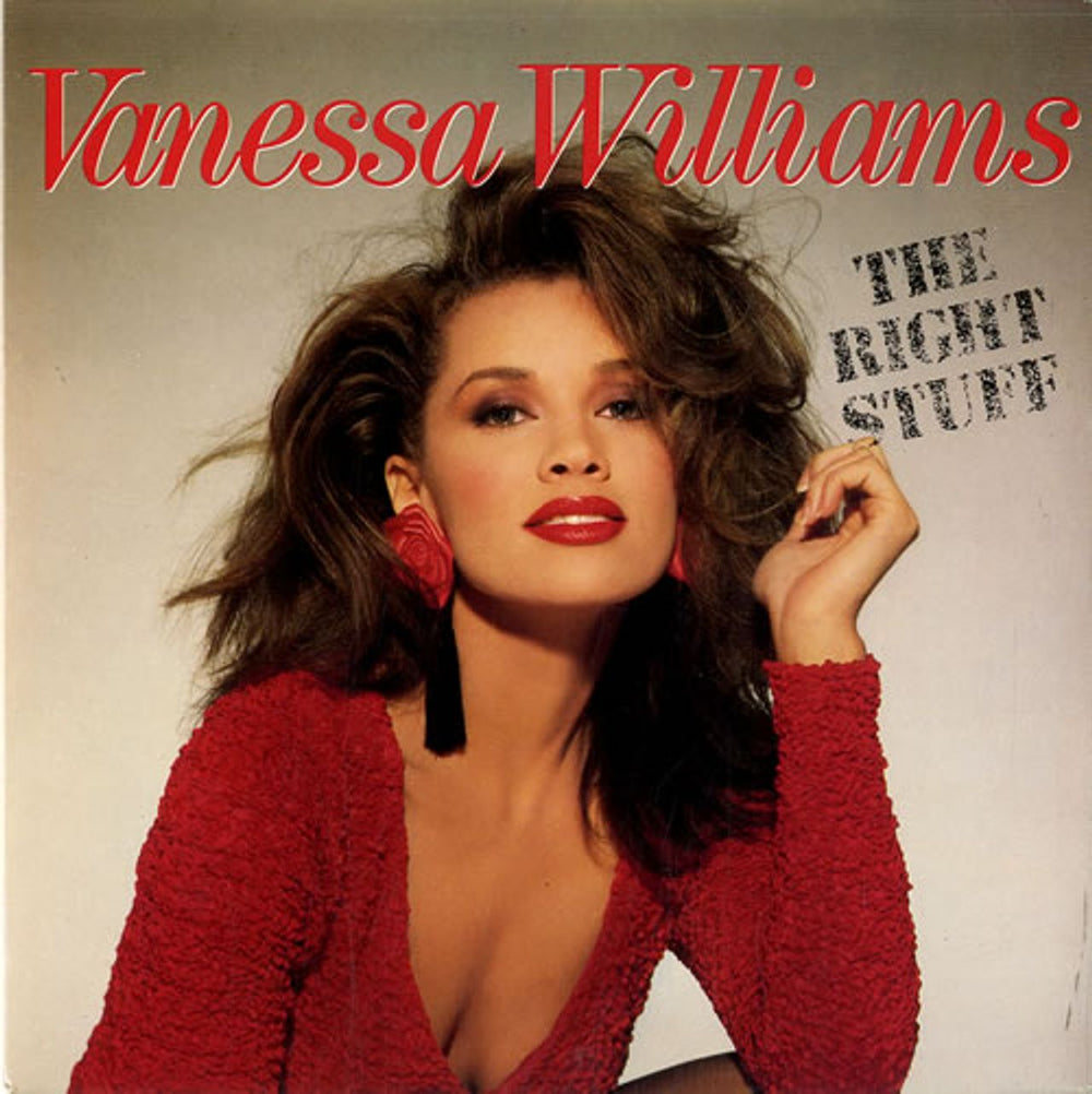 Vanessa Williams The Right Stuff UK 7" vinyl single (7 inch record / 45) WING3