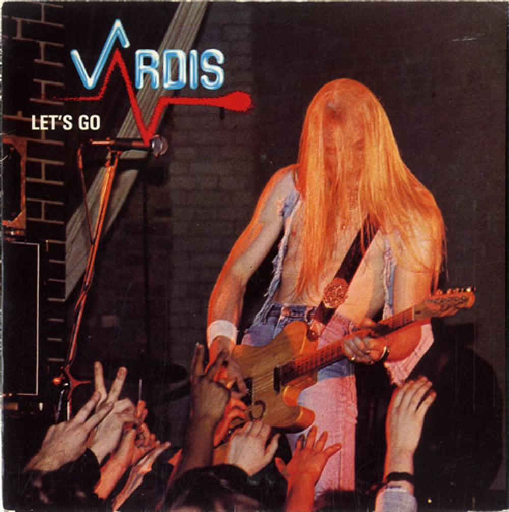 Vardis Let's Go UK 7" vinyl single (7 inch record / 45) VAR1