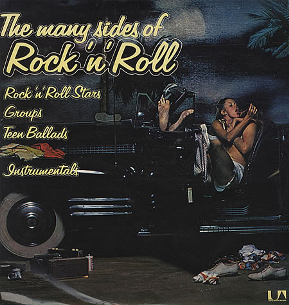 Various-50s/Rock & Roll/Rockabilly The Many Sides Of Rock 'n' Roll UK 2-LP vinyl record set (Double LP Album) UAD60025/6