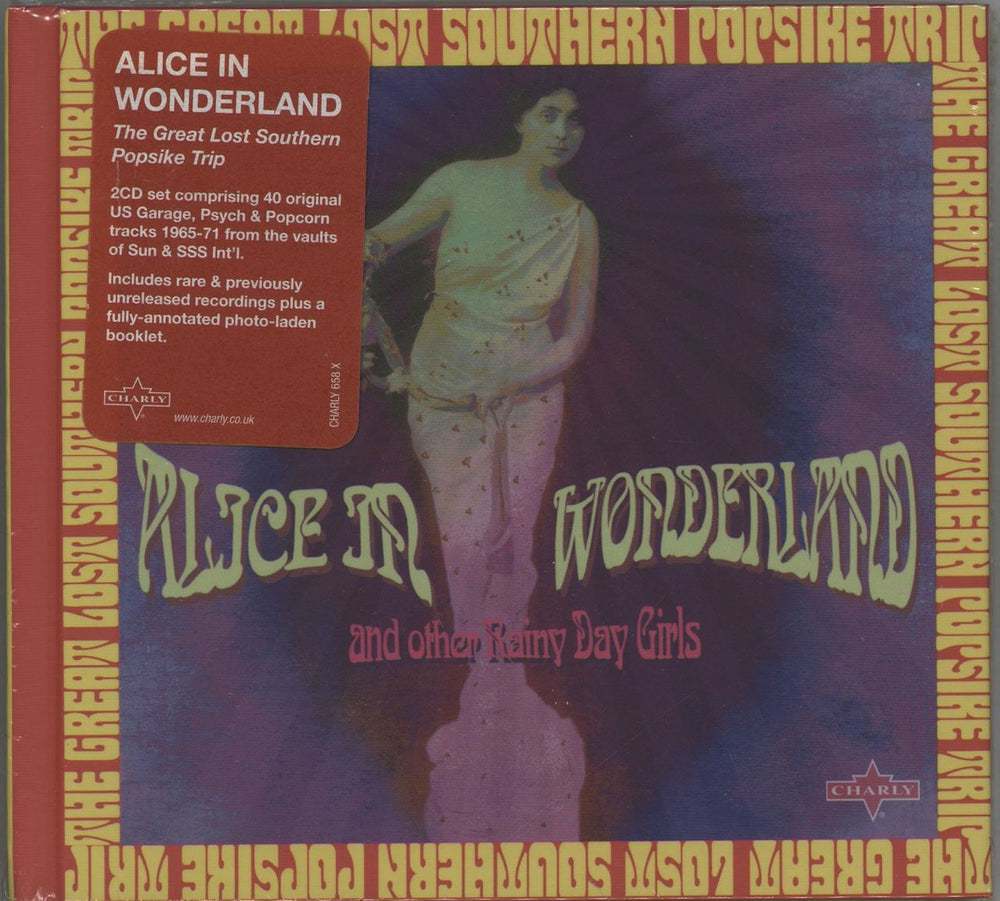 Various-60s & 70s Alice In Wonderland UK 2 CD album set (Double CD) CHARLY658X