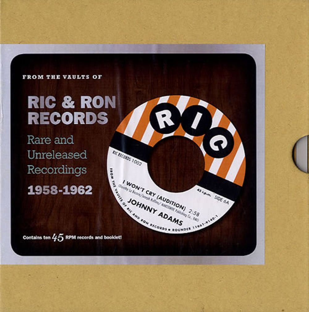 Various-60s & 70s From The Vaults Of Ric & Ron Records UK box set RICBOX1