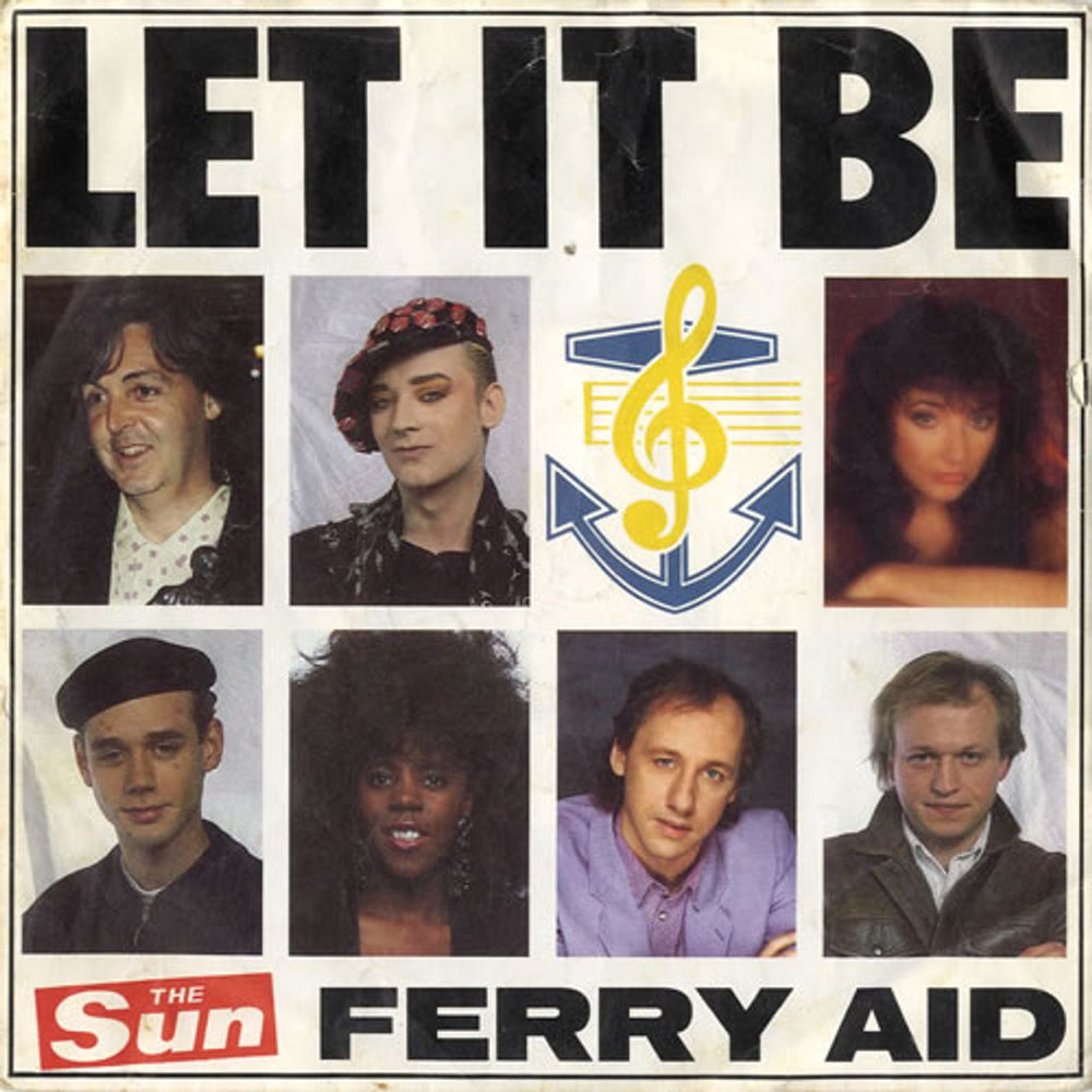 Various-60s & 70s Let It Be UK 7" vinyl single (7 inch record / 45) AID1