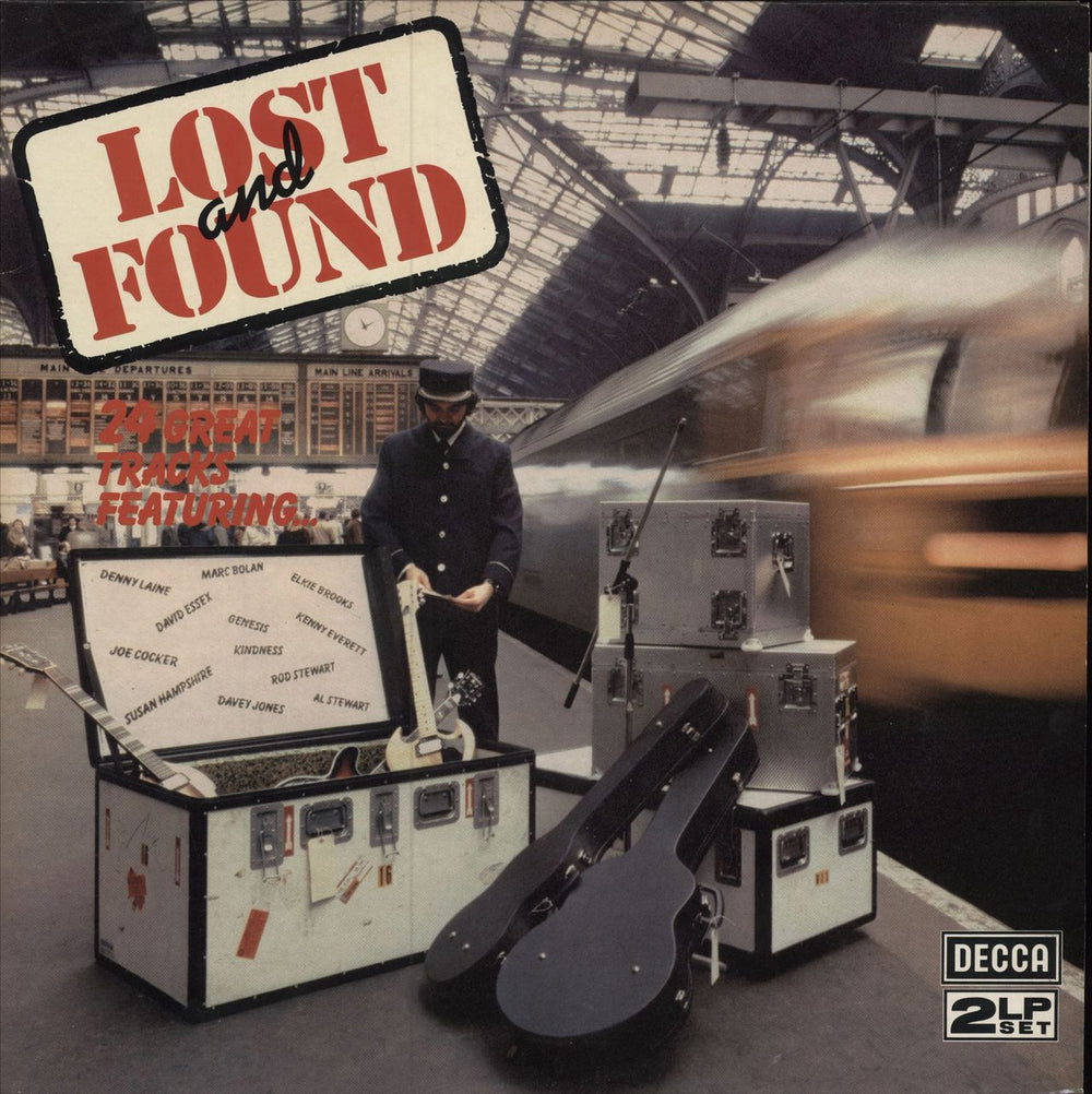 Various-60s & 70s Lost And Found UK 2-LP vinyl record set (Double LP Album) DPA3083/4