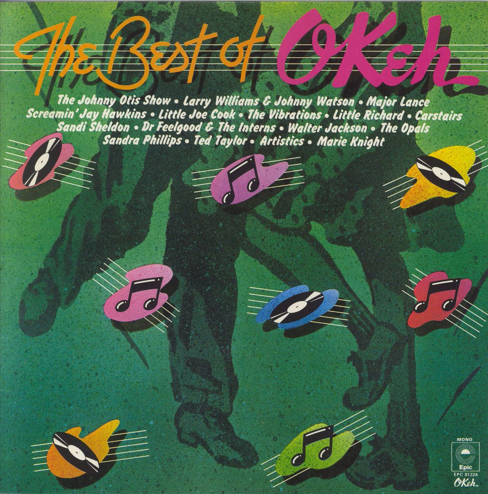 Various-60s & 70s The Best Of Okeh UK vinyl LP album (LP record) EPC81224