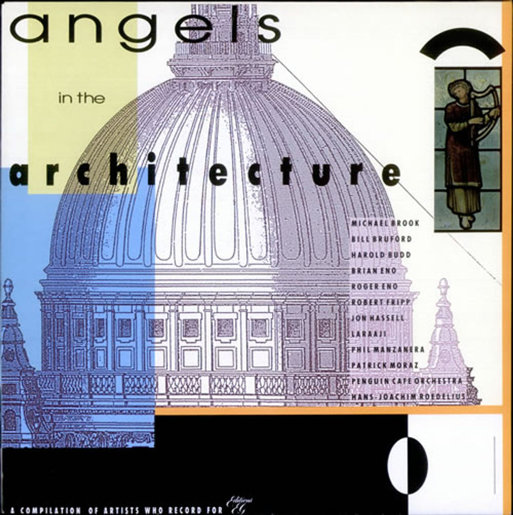 Various-Ambient & Electronica Angels In The Architecture UK vinyl LP album (LP record) EGED47