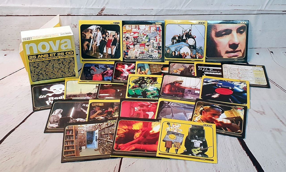 Various Artists 25 Ans Radio Nova French box set 3120022