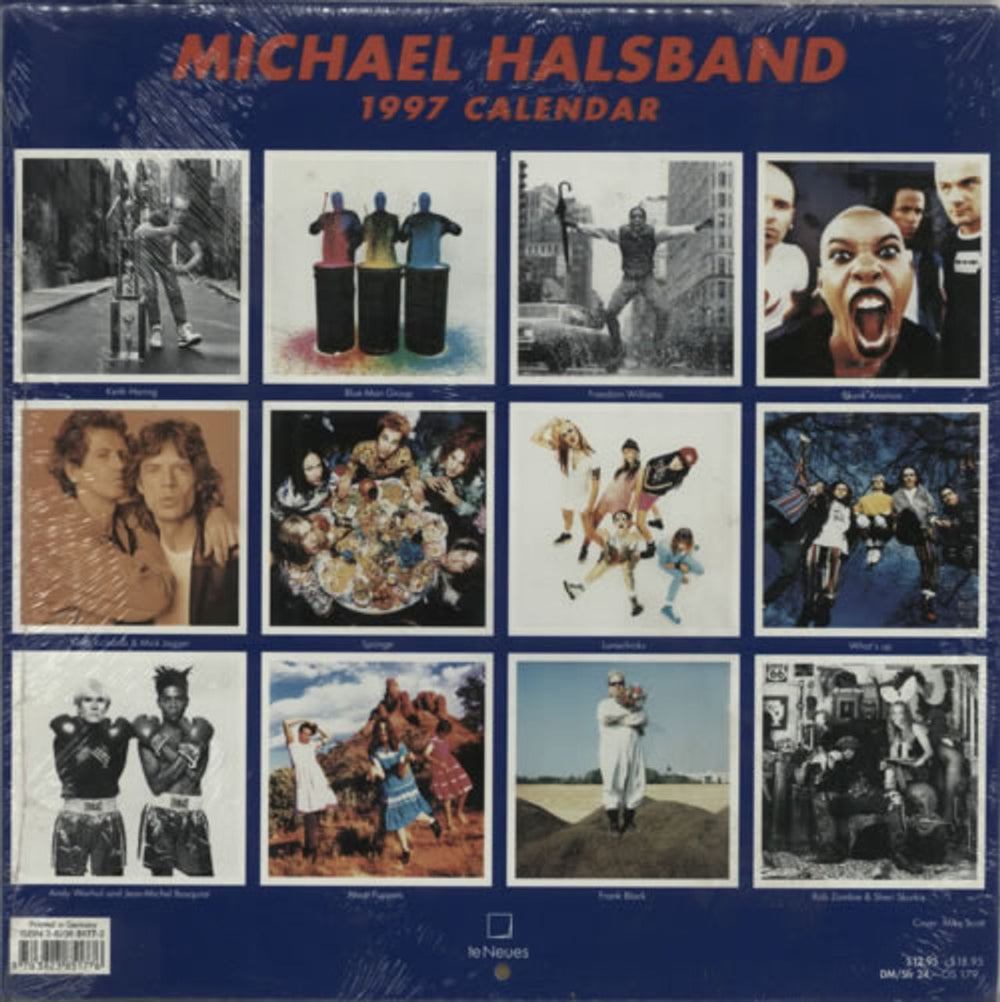 Various Artists Michael Halsband - 1997 Calendar German calendar VARCAMI610733