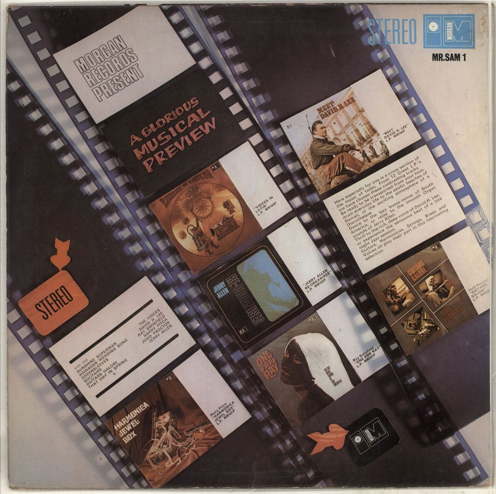 Various Artists Morgan Records Present A Glorious Musical Preview UK vinyl LP album (LP record)