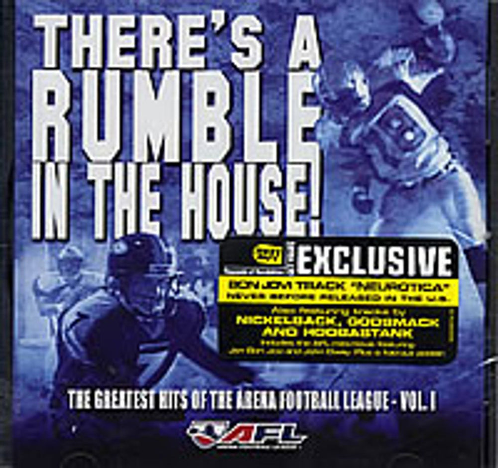 Various Artists There's a Rumble In The House! US CD album (CDLP) BOOO2415-12